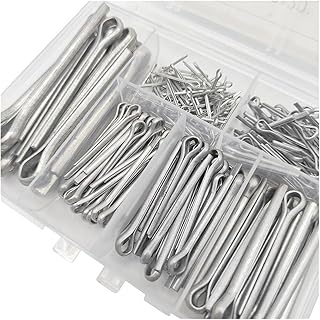 230Pcs Cotter Pin Assortment Hairpin Cotter Pins Cotter Pin Set Cotter Pin Clip For Automotive Mechanics Small Engine Repair