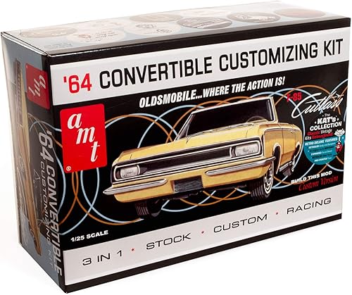 AMT 1964 Olds Cutlass F-85 Convertible 1/25ª Escala Kit de Modelo