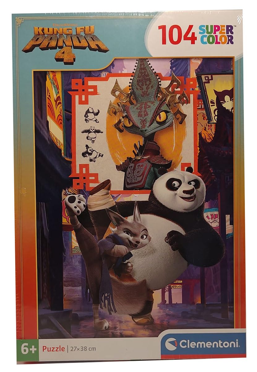Clementoni 104 Piece Puzzle Kung Fu Panda