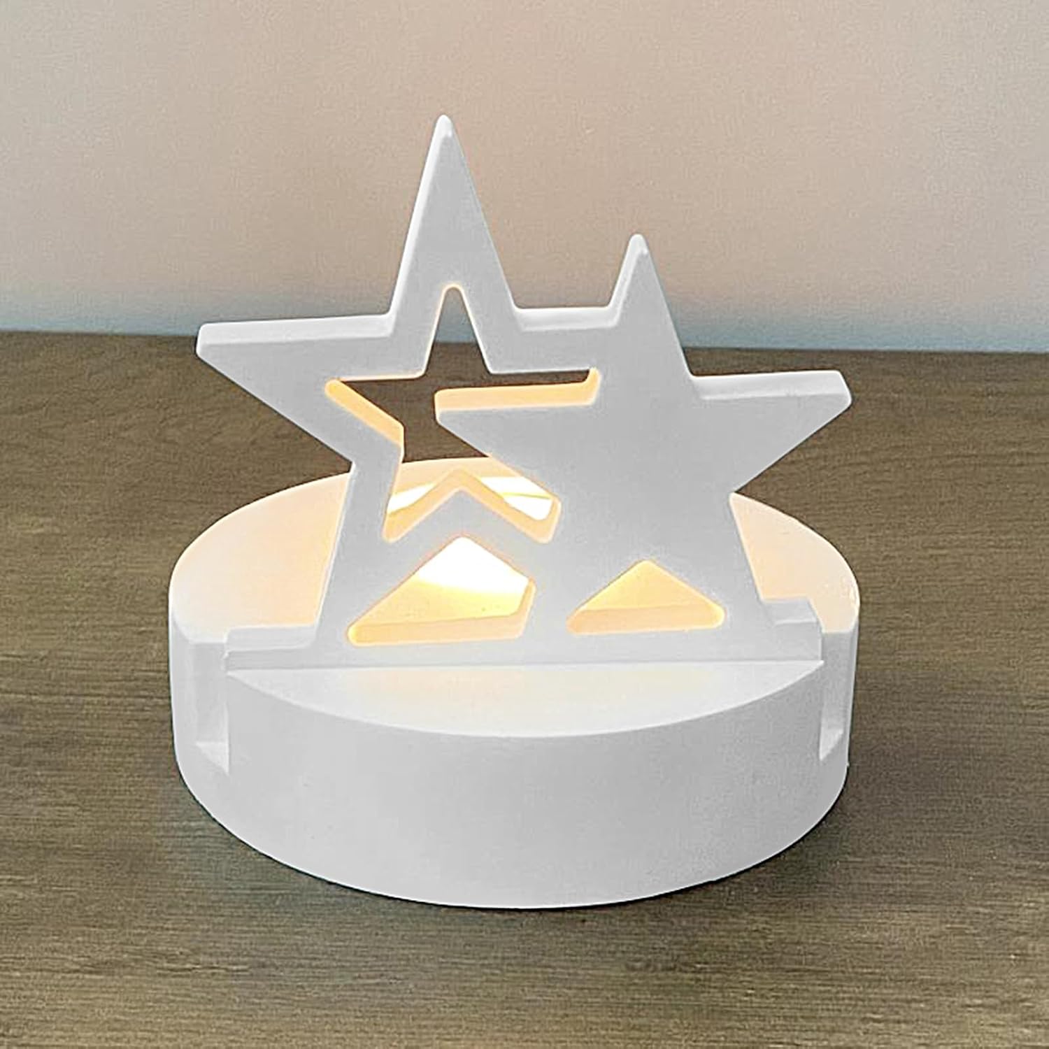 Resin Candle Holder Mold Non-Stick Flexible Reusable Handmade image 4