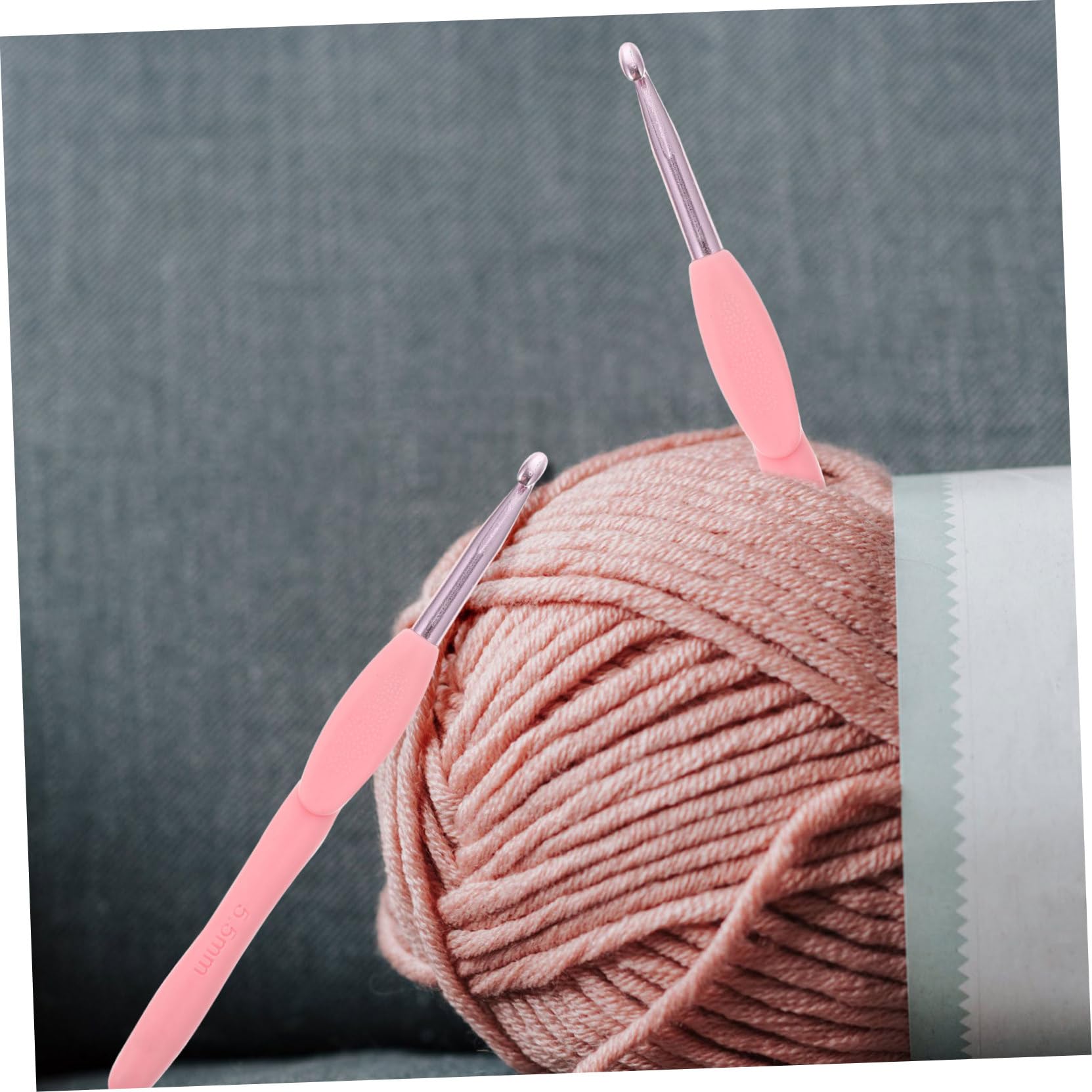 STOBOK 24pezzi Ganci Per Uncinetto Con Manico Ergonomico Strumenti Da Maglieria Colorati Per Cucire e Lavorare Maglia Accessori Per Artigianato Fai Da Te