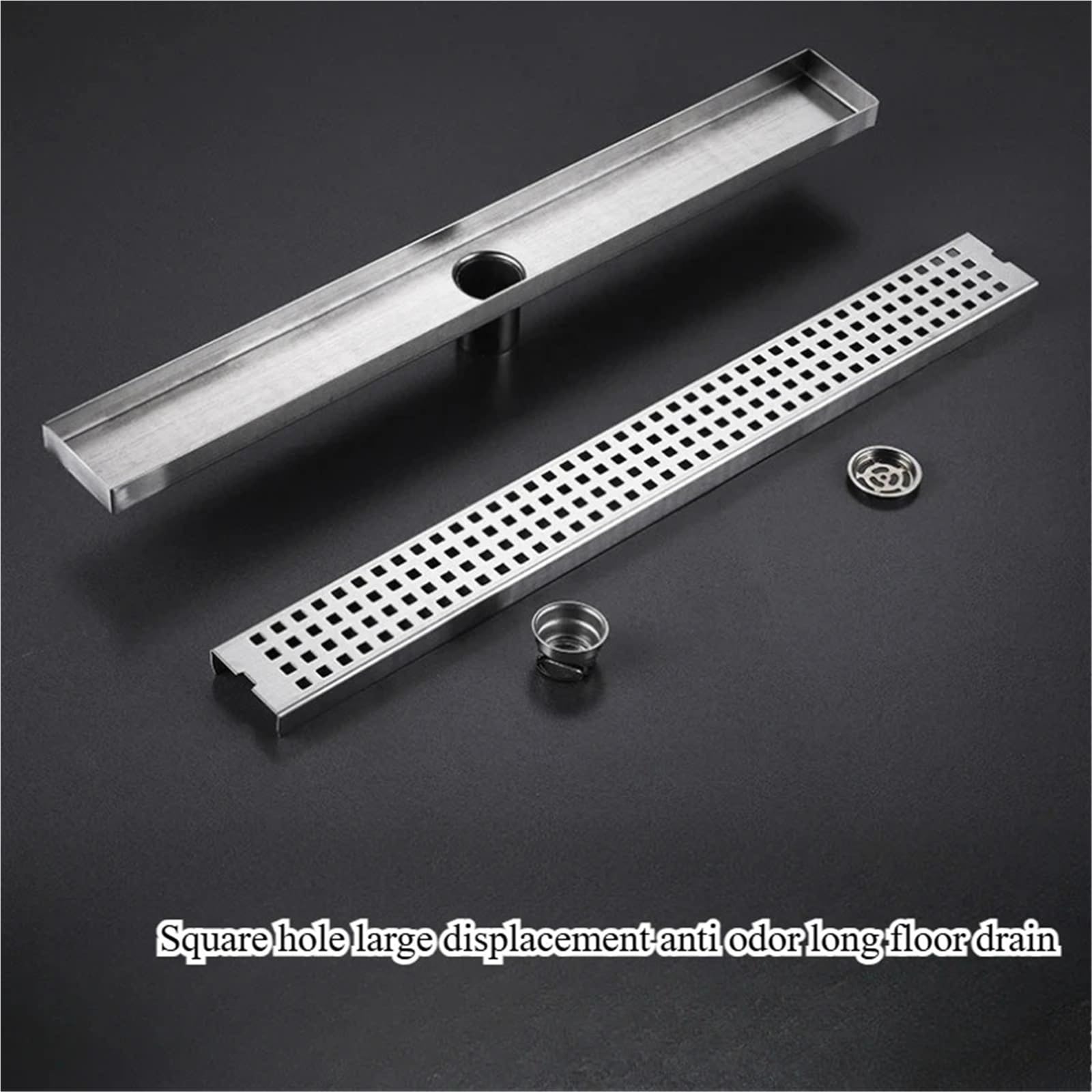 Desague Ducha Lineal Drenaje De Piso Rectangular Acero Inoxidable 304 for Inodoro