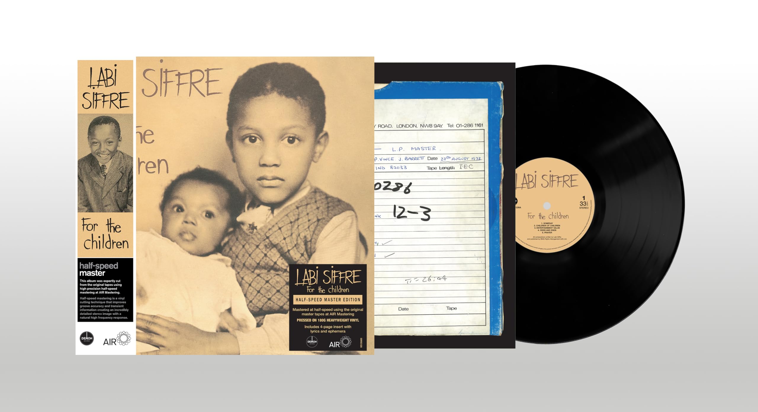 Labi Siffre: For The Children (Half-Speed Black