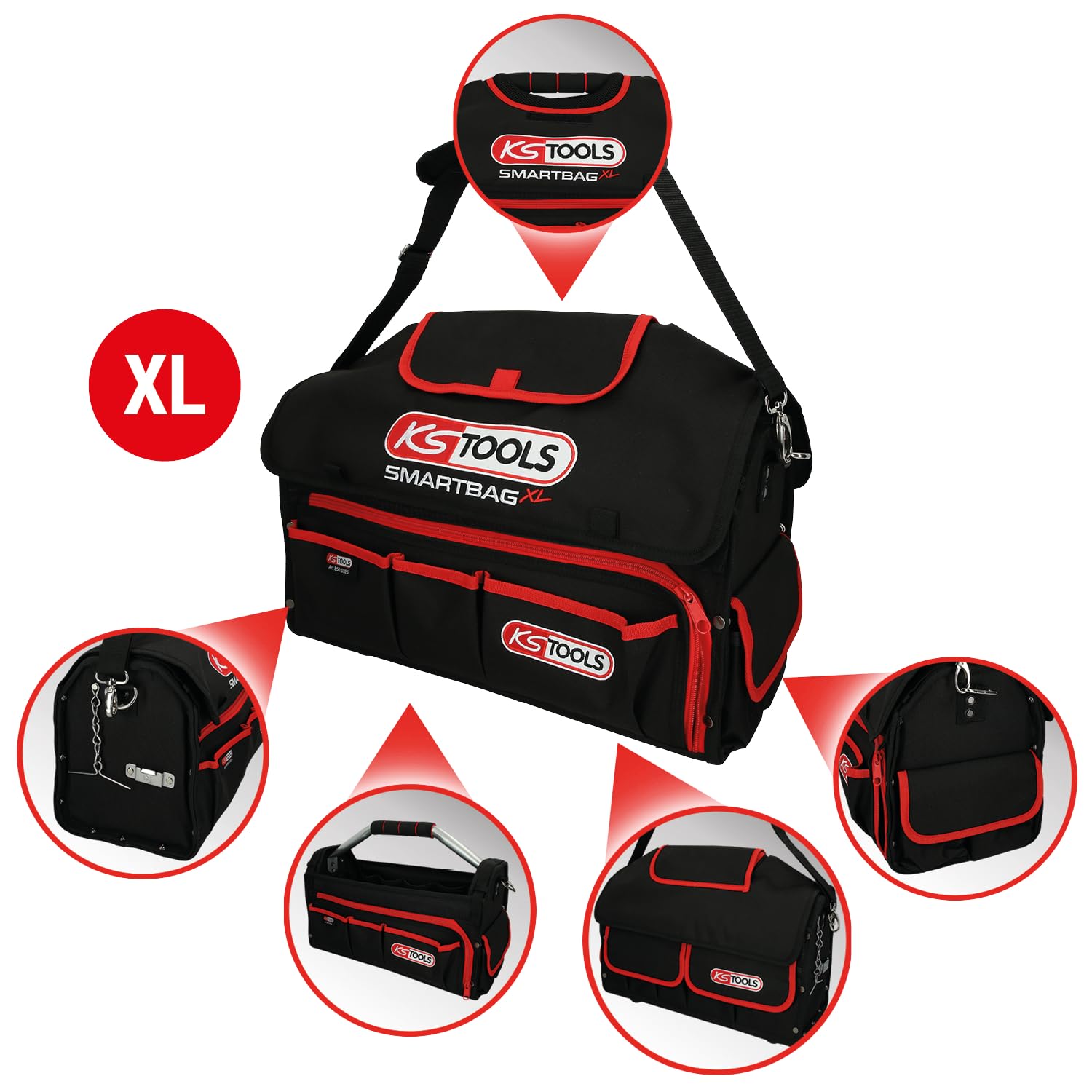 KS Tools 850.0325 - Bolsa de herramientas universal (tamaño: XXL)