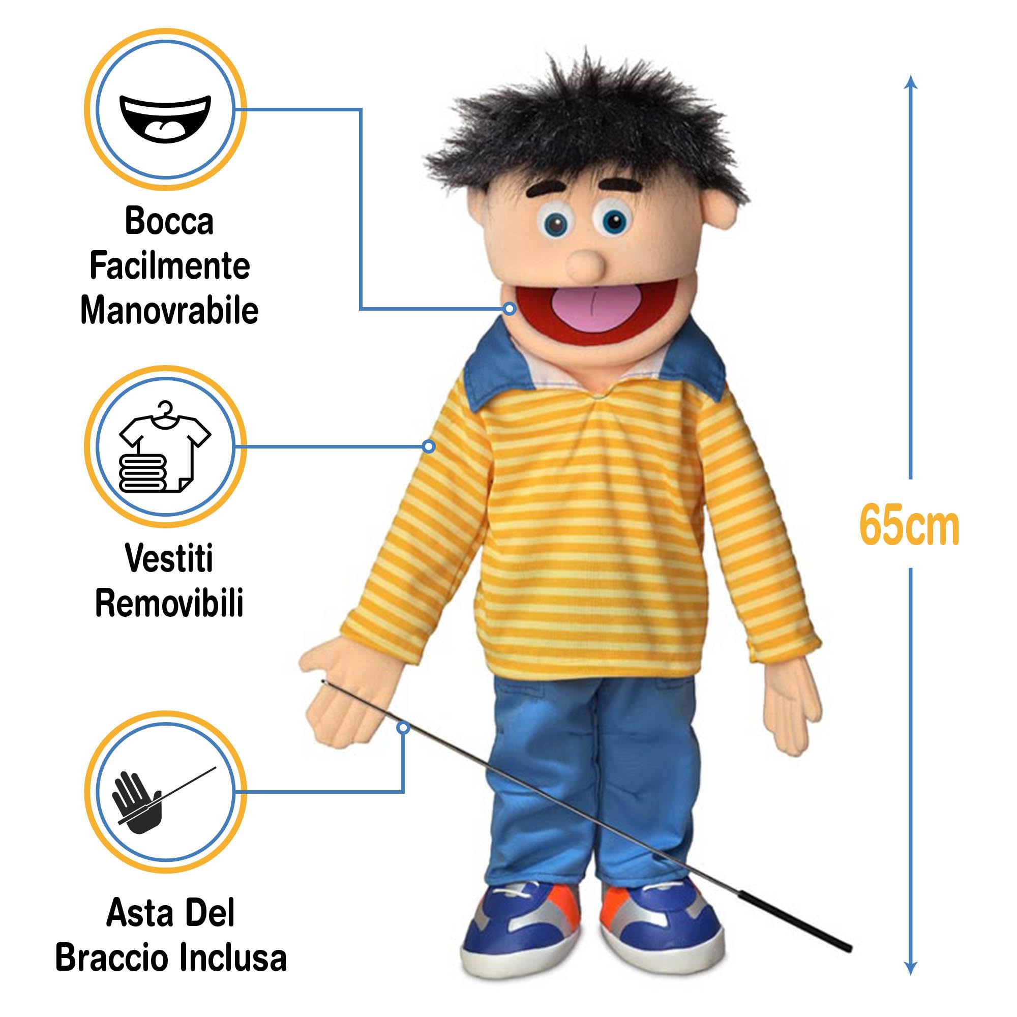 25" Bobby (Peach) by Silly Puppets