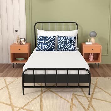 Twin Mattress, 5 inch Medium Firm Feel Gel Memory Foam Mattress with CertiPUR-US Certified Twin Size Mattresses for Cool Sleep & Pressure ReliefWhite
