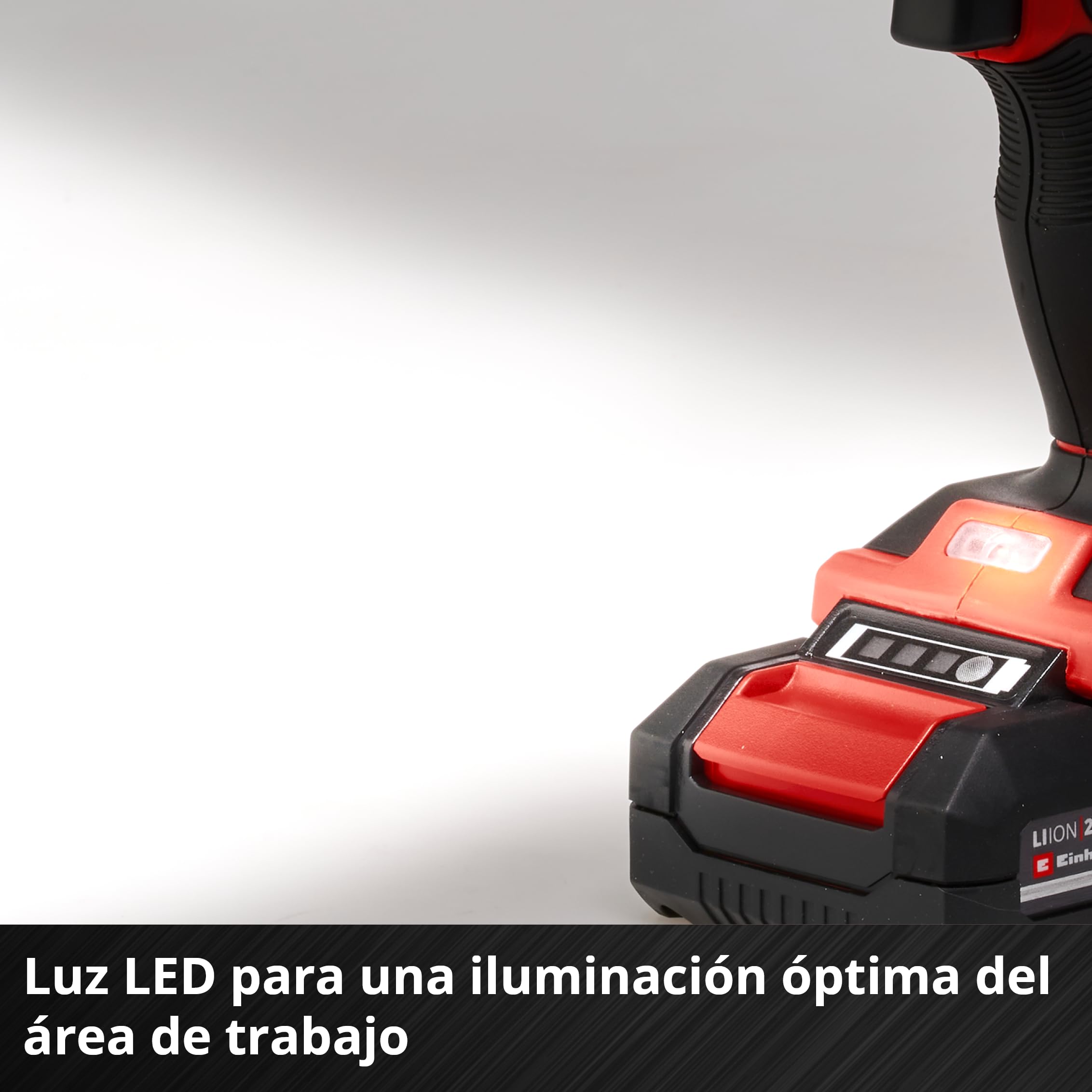 Einhell Taladradora atornilladora a batería TE-CD 18/48 Li-i-Solo Power X-Change (18 V, engranaje de 2 velocidades, función de taladrado de percusión incluida, electrónica de velocidad, sin batería)