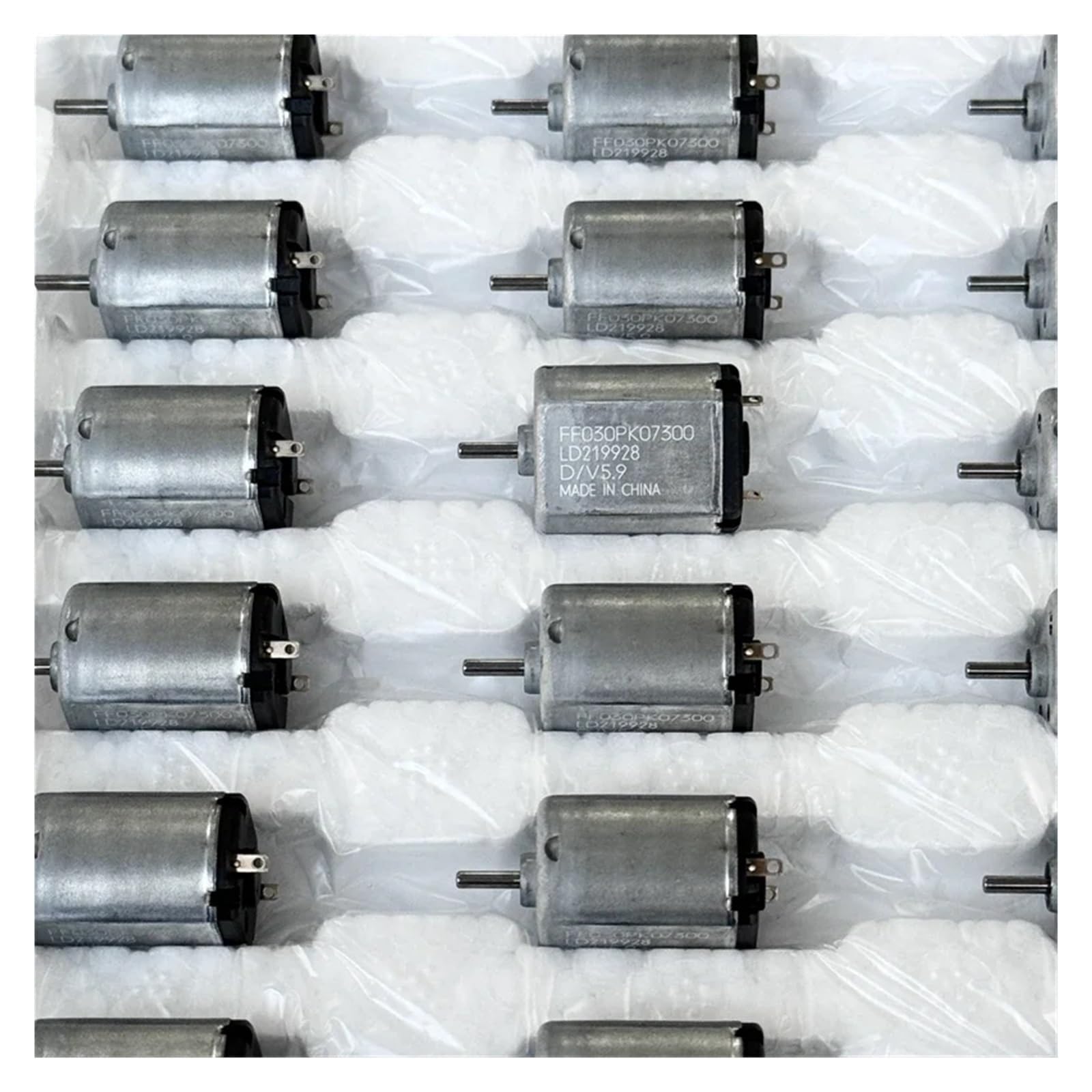 FF-030PK-07300 D/V5.9 Mini 12mm*15mm Motore elettrico silenzioso con spazzola metallica DC 3V 5V 6V 9V Ingranaggio a vite senza fine in plastica Dispositivo di blocco AV for auto(A Motor)