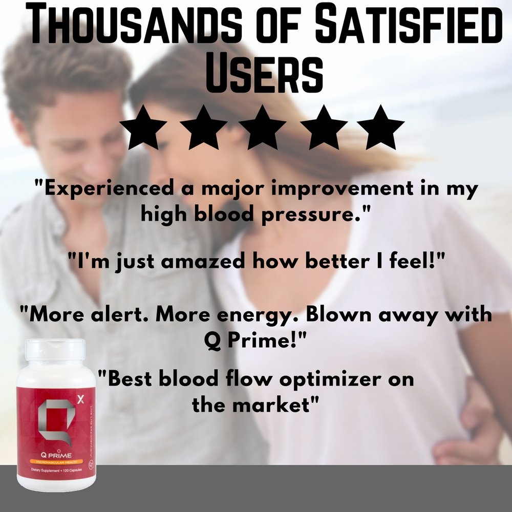 Q Prime Best Blood Flow Optimizer for Vascular Health and Blood