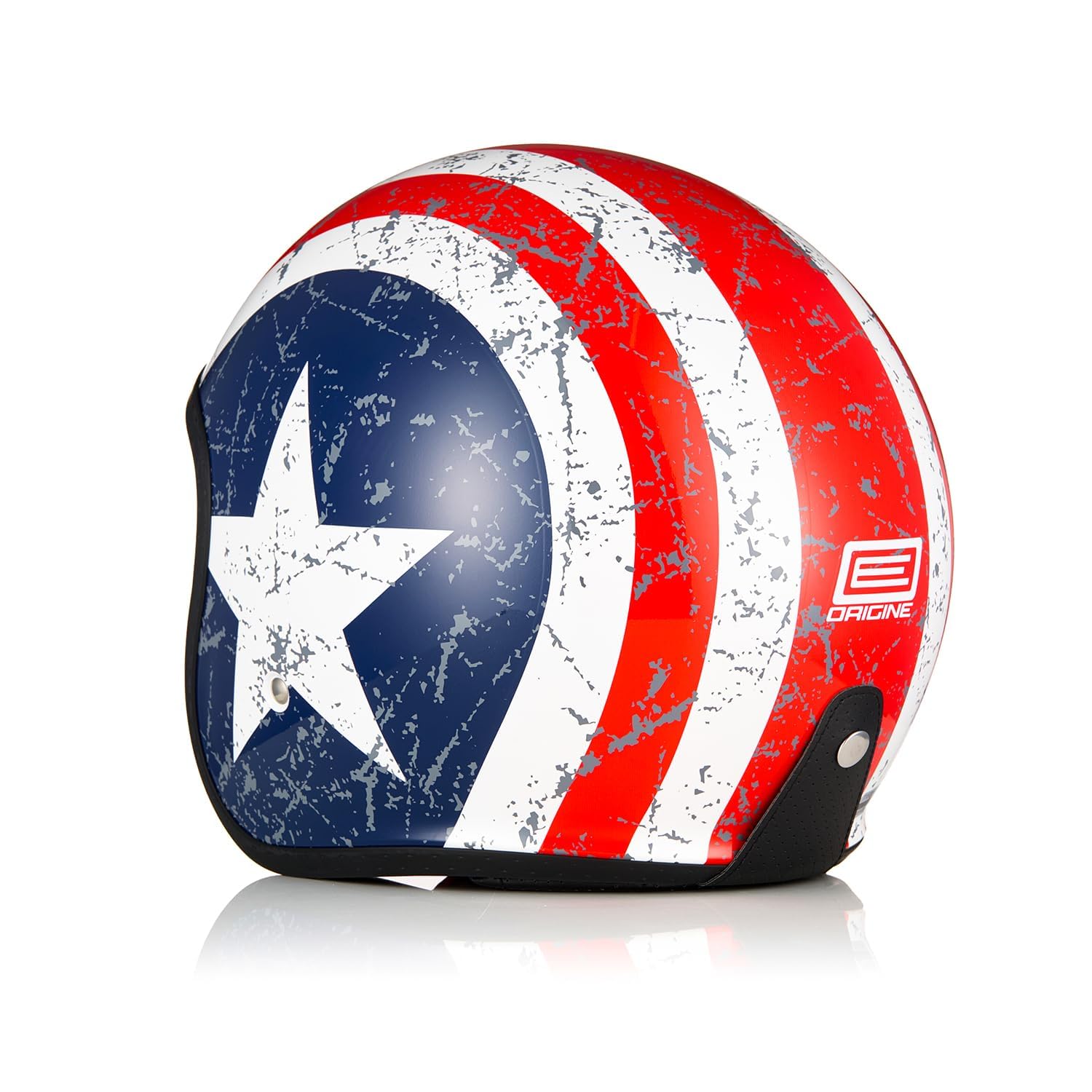 ORIGINE Jet-Motorradhelm mit Schutzbrille, ECE 22-06-Zulassung