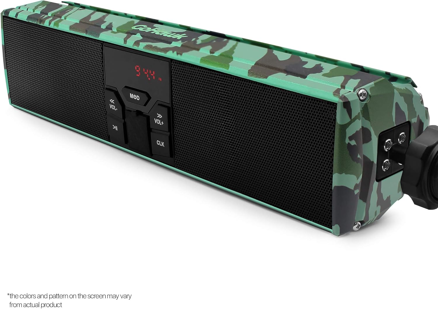 Крупный план крепежного зажимаamp and 360-degree swivel ball stub design