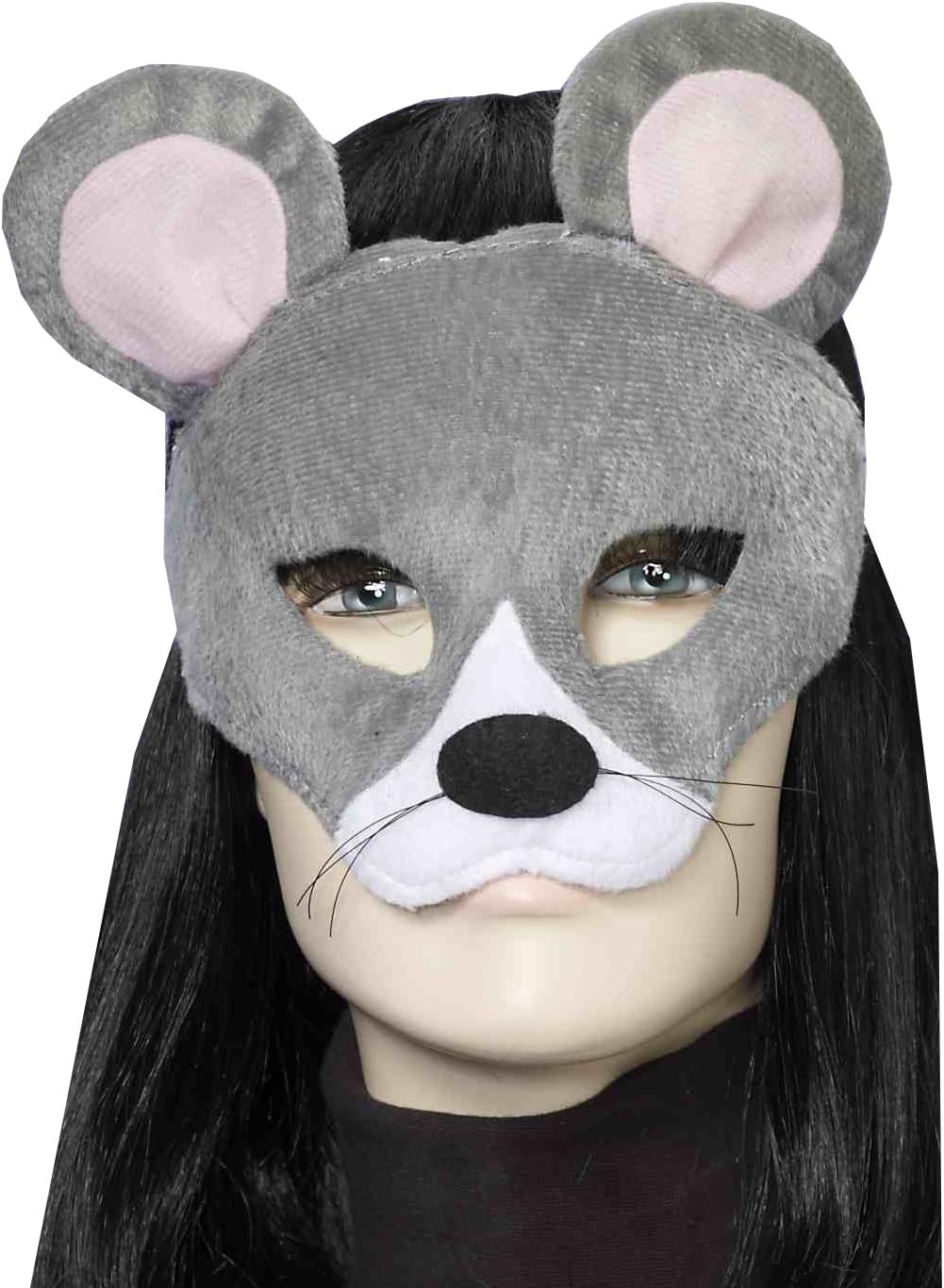 Rubie'sForum Novelties Women's Plush Mouse Mask, Gray, One Size