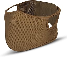 AOUTACC Masque de tir, Demi-Masque en Silicone, Tactique Multifonctionnel, Respirant, pour l'extérieur, BBS, Paintball, tir, Jeu de Survie CS