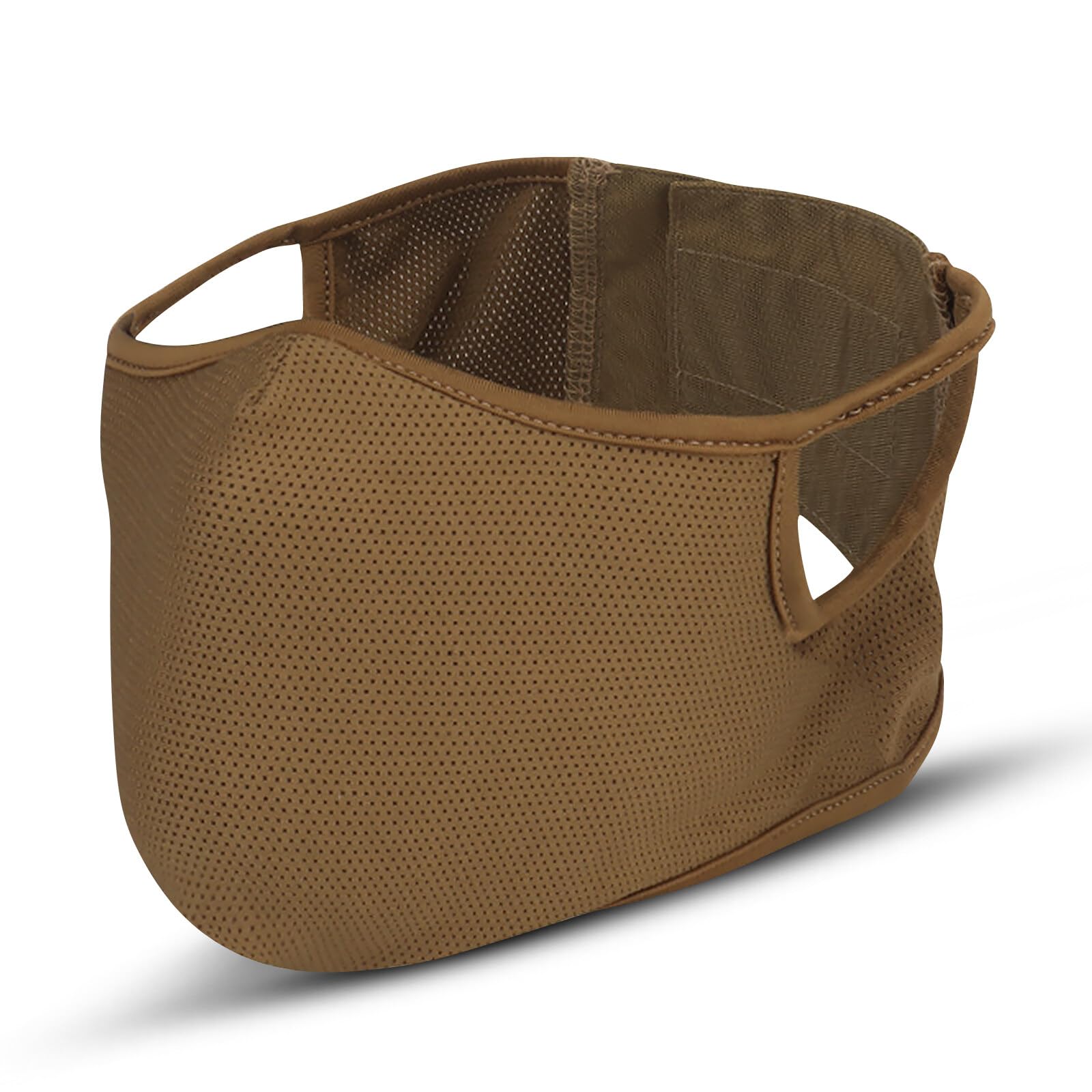 AOUTACC Masque de tir, Demi-Masque en Silicone, Tactique Multifonctionnel, Respirant, pour l'extérieur, BBS, Paintball, tir, Jeu de Survie CS - 1