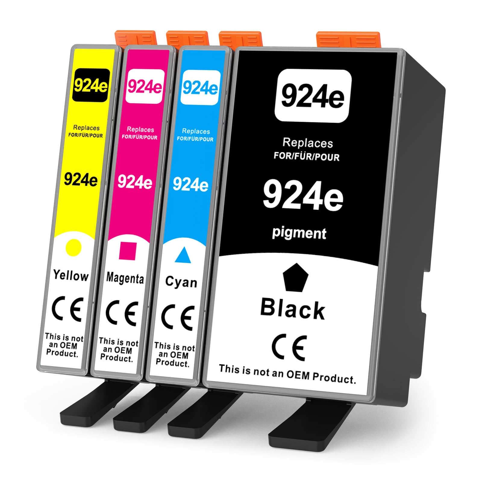 924XL Cartucce compatibili con cartucce HP 924 per HP OfficeJet Pro 8120 8122 8123 8125 8128 8130 8132 8133 8134 8135