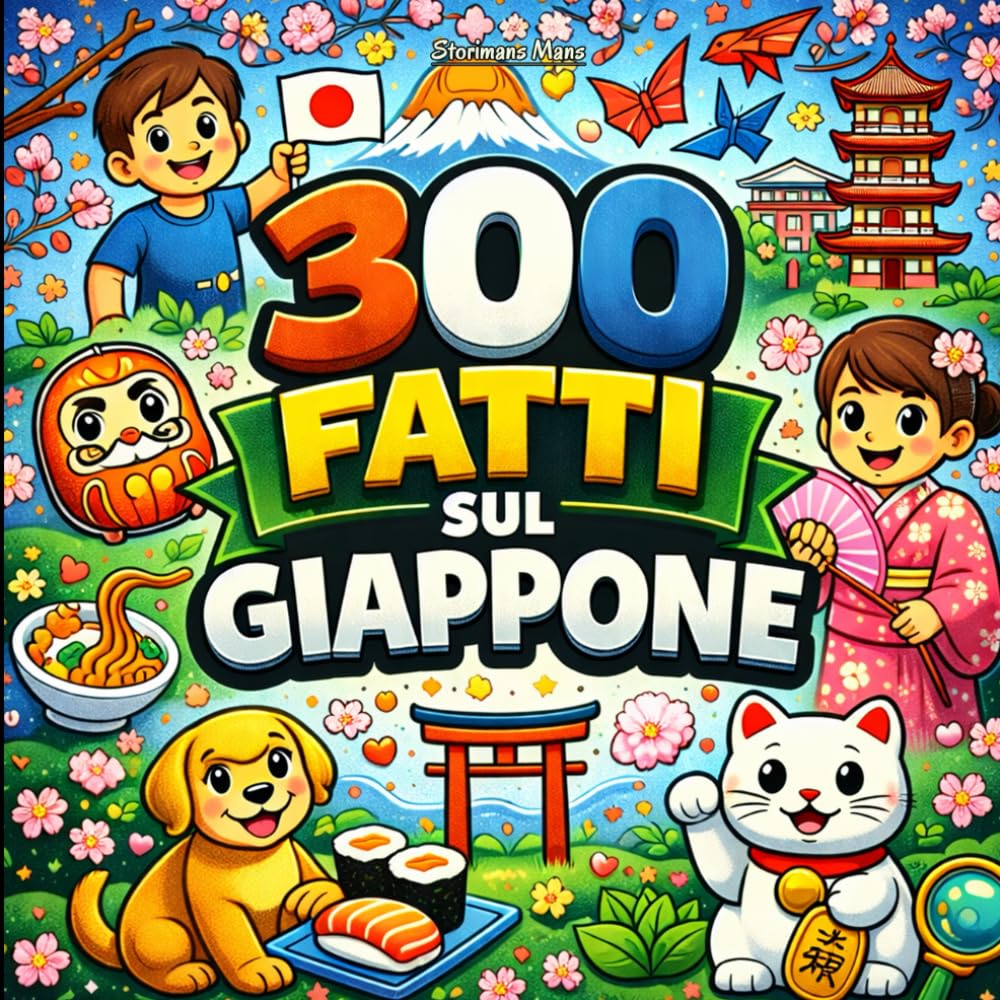 300 Fatti sul Giappone: Cultura, Storia, Città, Tradizioni e Curiosità - Con Pagine da Colorare e Quiz (Ragazzi 10–14)
