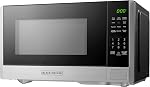 BLACK+DECKER Digital Microwave Oven with Turntable Push-Button Door, Child Safety Lock, Stainless Steel, 0.9 Cu Ft