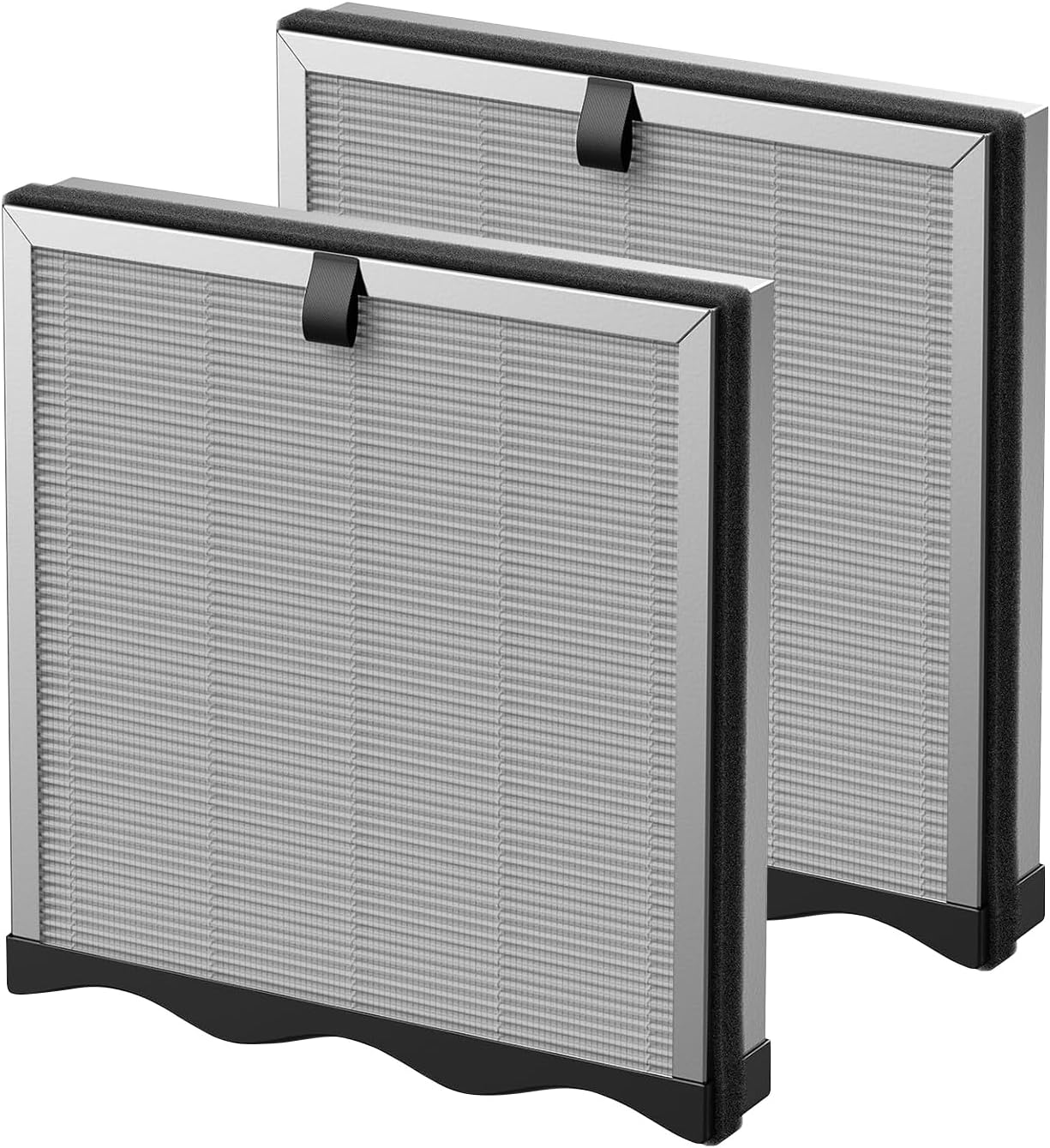 JF239 Replacement Air Purifier Filter, Compatible with JF239 & JF268, True HEPA 13 & 3-in-1 High Efficiency for Large Rooms Up to 1100 ft², 2-Pack