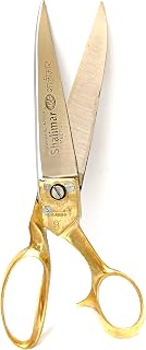 Shalimar Brand Tailoring Scissors for Cloth Cutting Professional Fabric Sewing High Carbon Steel Heavy Duty Large Tailor Scissors 9 Inch - Best multipurpose scissor for Office, Kitchen, Craft, Ladies, Paper Cutter, Thread, Dressmaking, Kids & DIY (Handcrafted in India) Right Handed