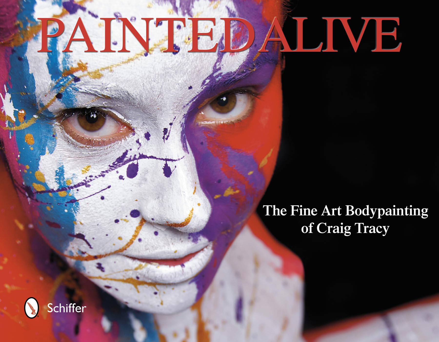 Painted Alive fine art bodypainting Craig Tracy album photo relié