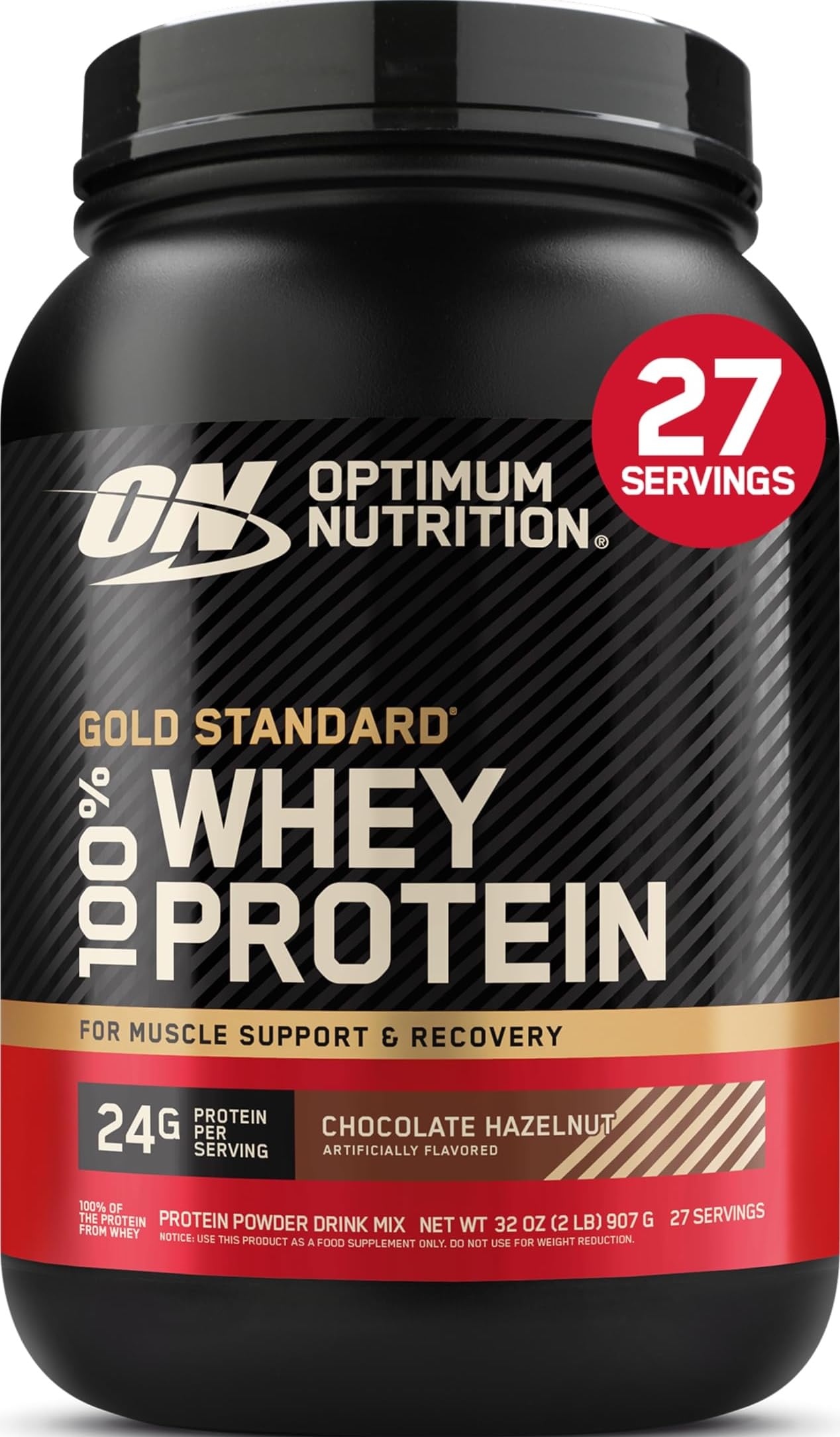 Optimum Nutrition Gold Standard Whey Protein Powder, Cookies & Cream, 5 LB — Amazon image 17