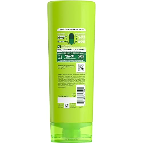 Miniatura 4 de Garnier Fructis Color Shield Acondicionador cabello tratado con color 12 onzas líquidas