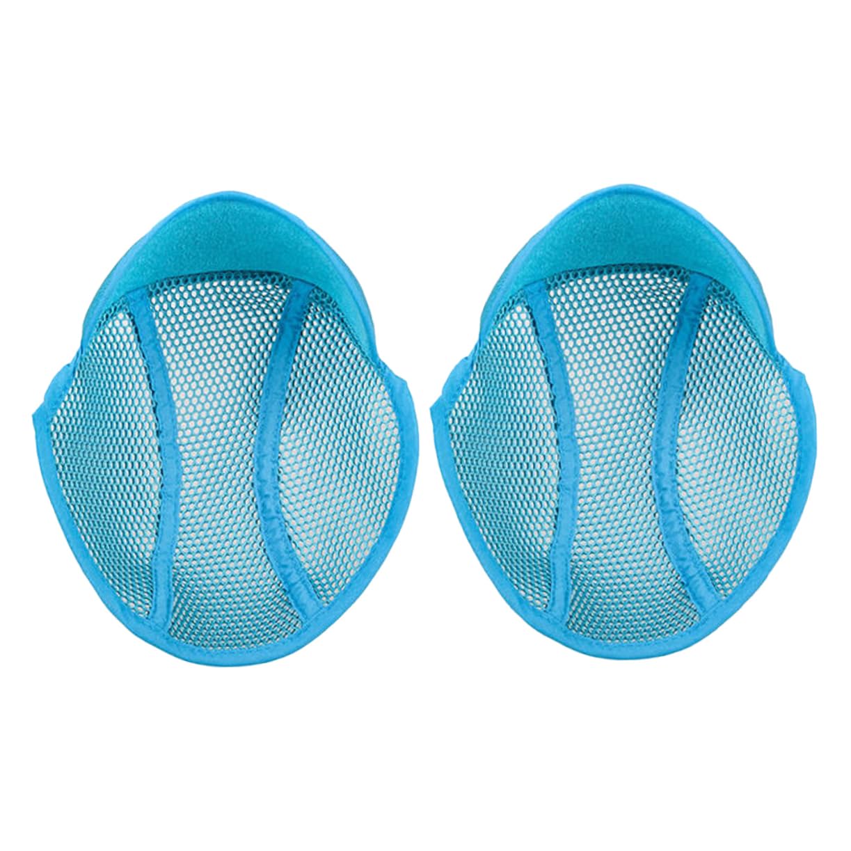 WOONEKY 2pcs Blue Lining Hard Hat Insert Liner Bump Cap Insert Hard Hat Accessories Hard Hat Sweatband Liners Hard Hat Insert Pad Hard Hat Liner Helmet Polyester Mesh Cap