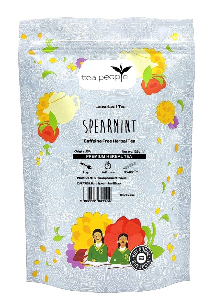 Tea People Spearmint Tea - 125g Refill Pack