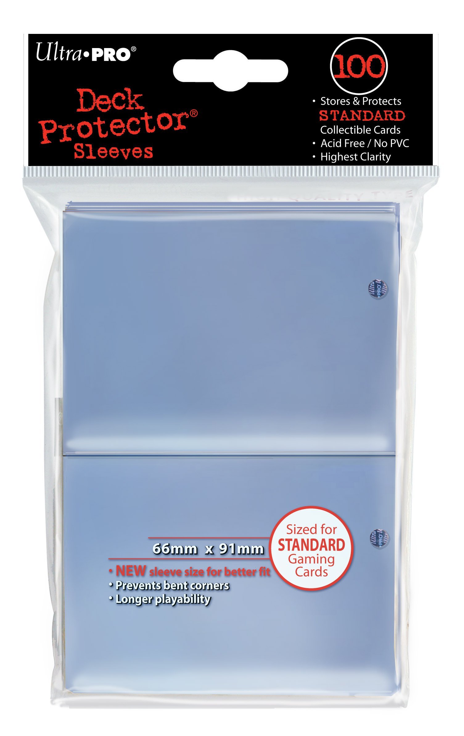Ultra Pro 330485 Standard Sleeves, Clear