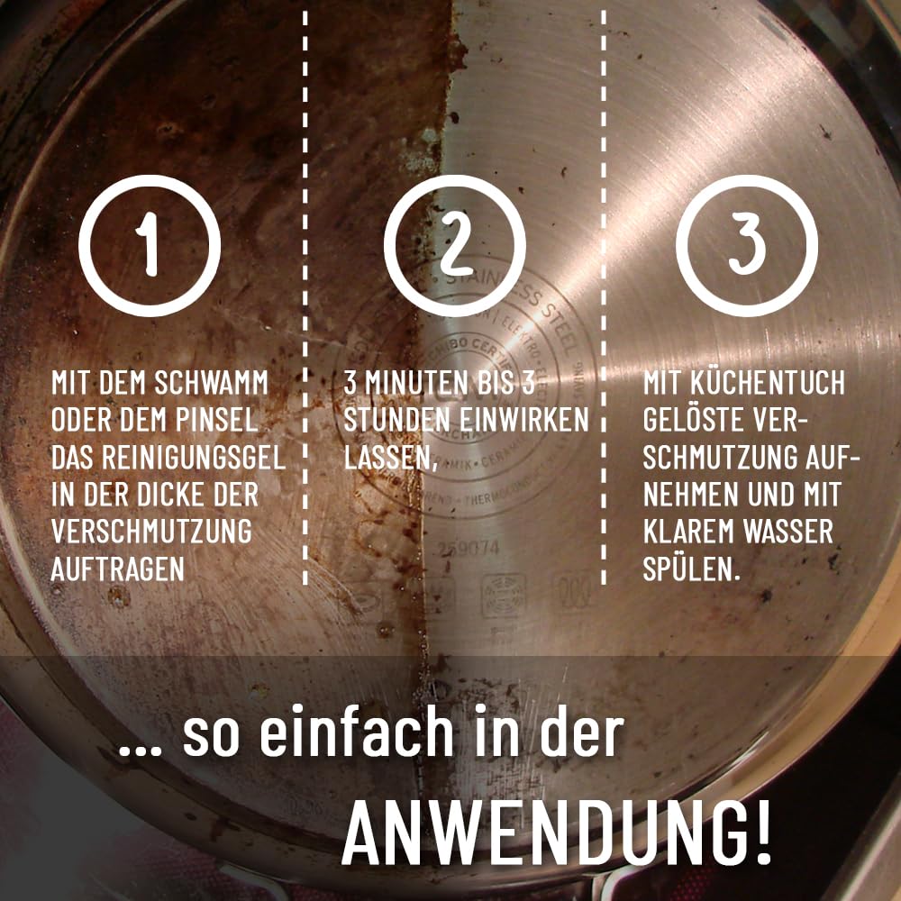 GRILLOMAT® Backofen- und Grillreiniger Gel ECOCERT 2 x 500 ml