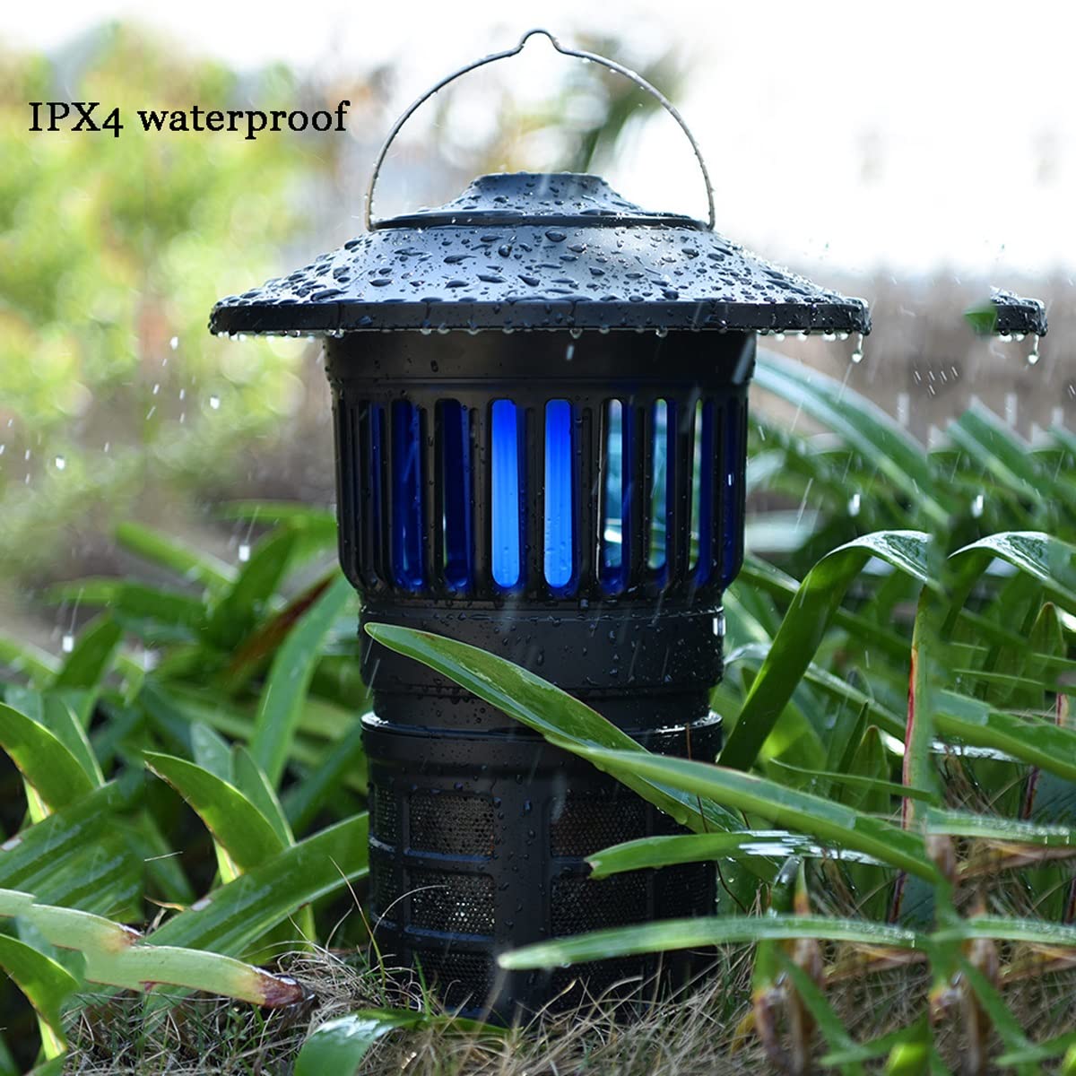 Lampe de Camping Anti-Moustique 2 en 1, contrôle Physique des moustiques, Rechargeable avec câble USB, adaptée à la randonnée en Plein air