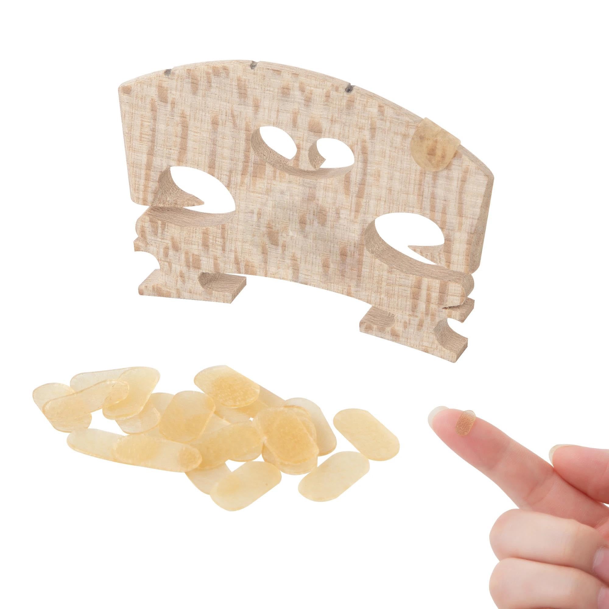 Podkładka Ochronna Na Strunę E Do Mostka Skrzypcowego Akcesoria Do Instrumentów Muzycznych(50pcs)