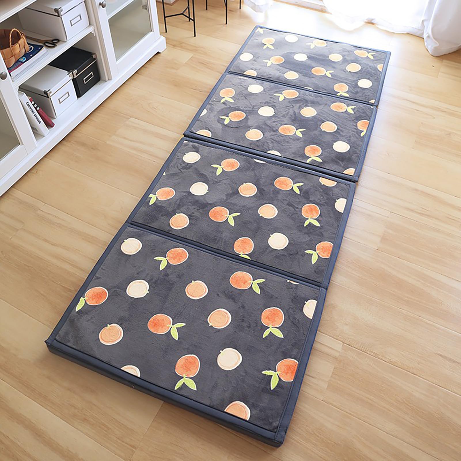 Esterilla Refrescante De RatáN, Cama Plegable Refrescante De Verano, Tatami Tradicional, FutóN De RatáN Extra Grueso, para Salas MeditacióN, Yoga, Zen O Té