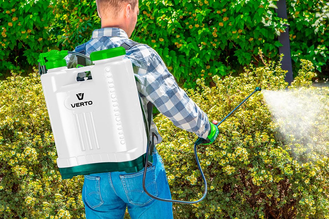 Spruzzatore a pressione professionale, 20 litri, spruzzatore a pressione da giardino, spruzzatore a pompa