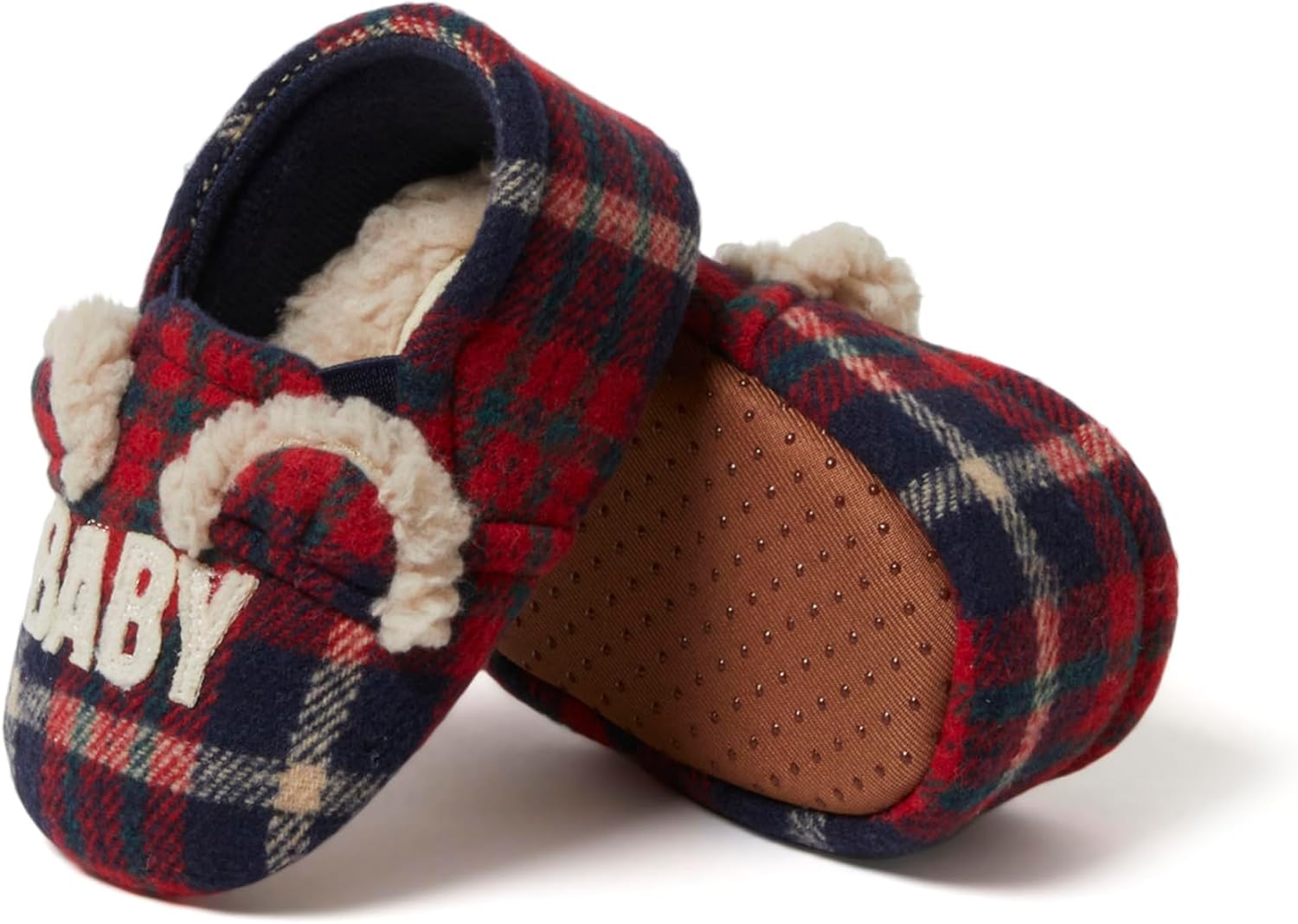 Dearfoams unisex-baby Gifts for Kids Matching Christmas Holiday Lil Bear and Baby Bear - Image 5