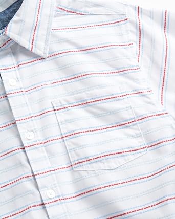 Ben Sherman Boys Button Down Shirt - Casual Woven Long Sleeve Boys Dress Shirts - Collared Shirt for School Vacation Holidays