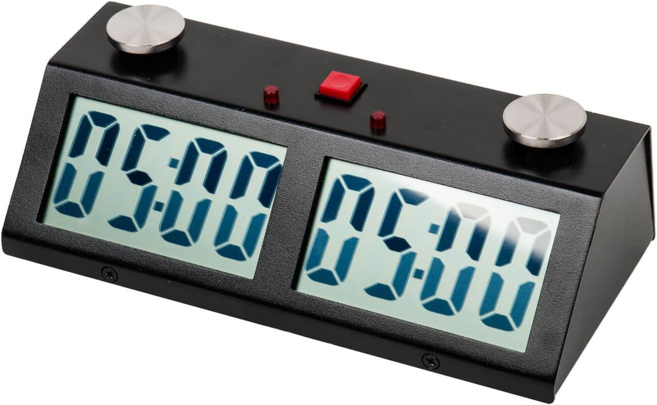 Review Discount The House of Staunton Zmart Pro Digital Chess Clock - Black