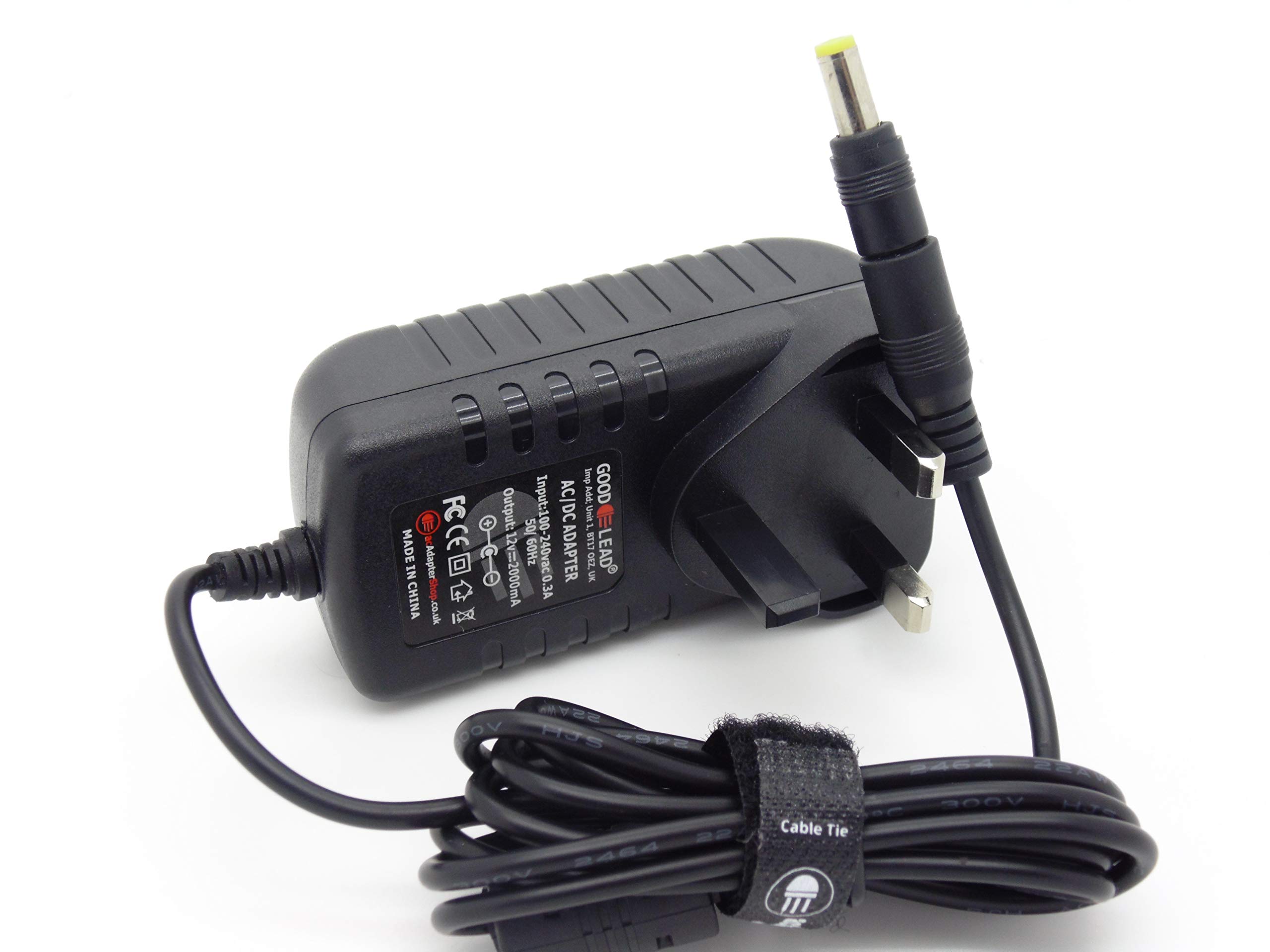 12 Volt AC ADAPTER FOR BYOC ROSS 5 KNOB COMPRESSOR DIY KIT FROM BUILD YOUR OWN CLONE