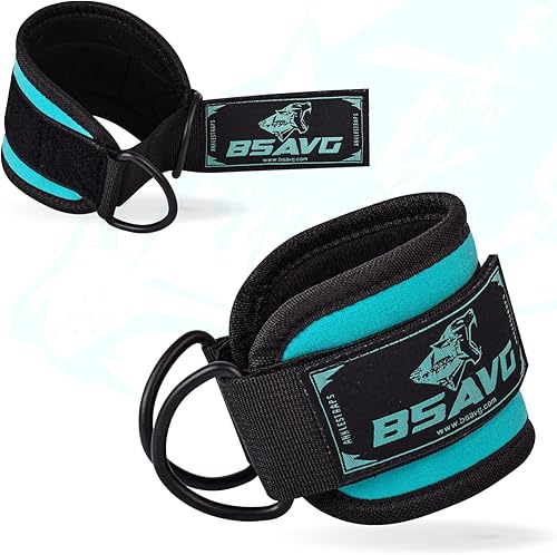 Miniatura 20 de Correa de tobillo para accesorios de máquina de cable Tobillera de gimnasio para patadas, entrenamientos de glúteos, extensiones de piernas