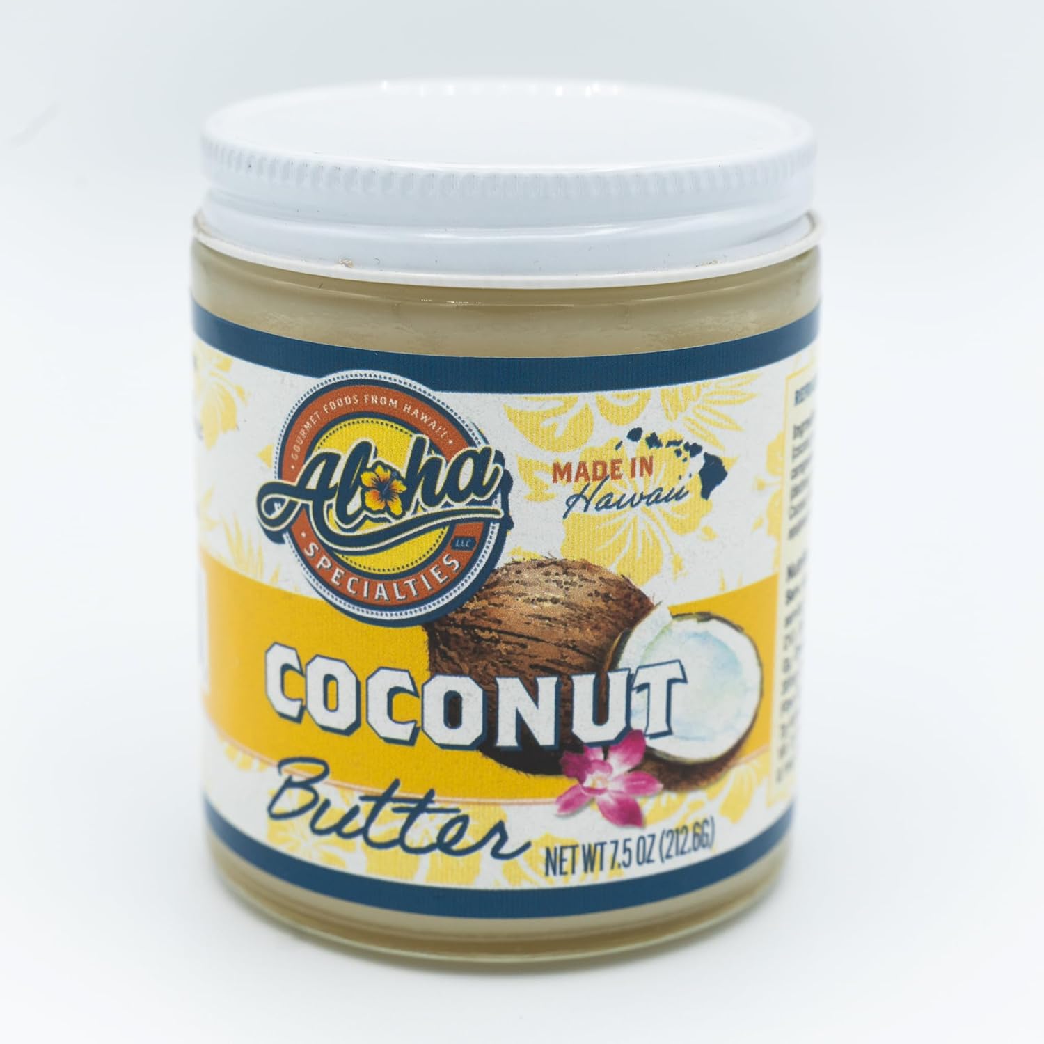 Aloha Specialties Coconut Butter, 7.5 oz, 1 Count (Pack of 1)