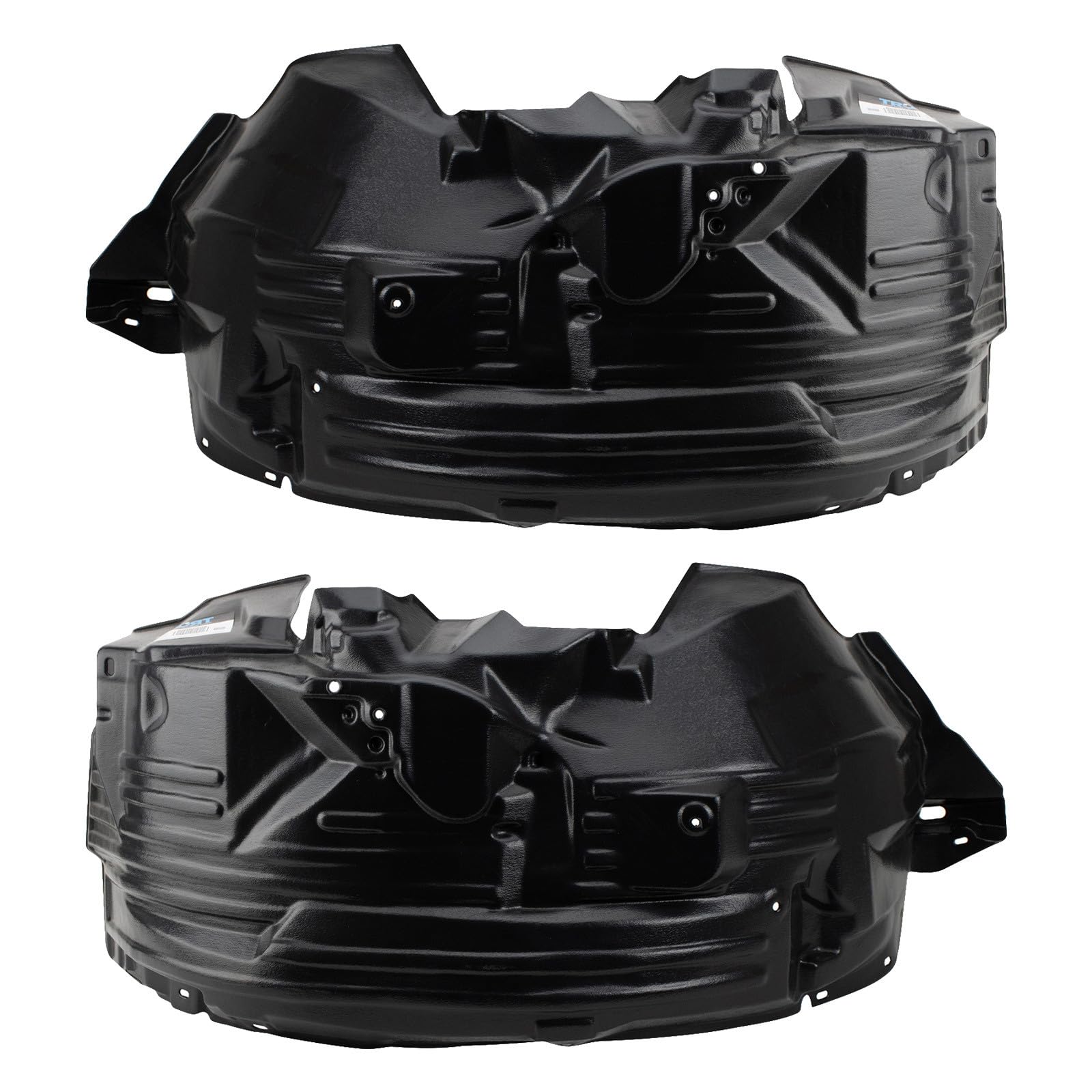 TRQ Front Driver and Passenger Side Inner Fender Liner Set | For 2008-2019 Nissan Frontier V6 4.0L 2005-2007 Frontier Nismo Off-Road SE LE