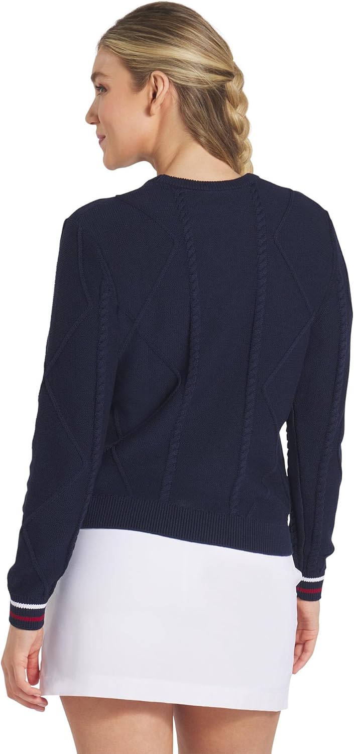 Puma Womens Kate Cable Knit Sweater - Image 2