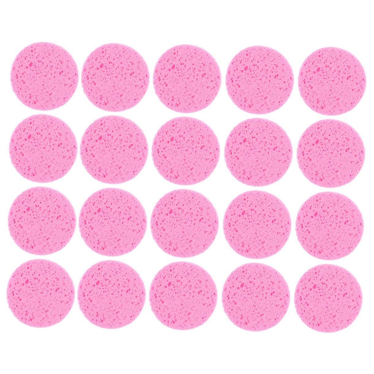FOMIYES 5 Sets -entferner Waschschwämme Gesichtsreinigung Reinigungsschwämme für Das Gesicht Wiederverwendbarer Peelingschwamm Gesichtsschwamm-set 20 Stück * 5