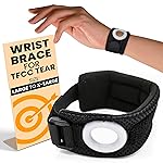 BULLSEYE Wrist Band with Silicone Ring - Stabilizer for Ulnar Sided Wrist Pain, TFCC Tears, DRUJ Instability, Pinky-sided Pain, Tendinitis, Repetitive Use Injuries, and Joint Support