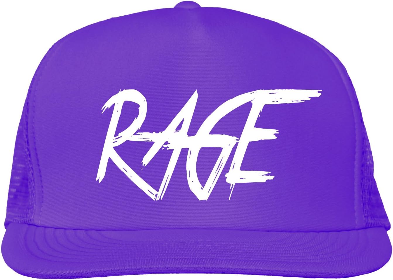 Rage Bright neon Truckers mesh snap Back hat in 6 Bright Colors