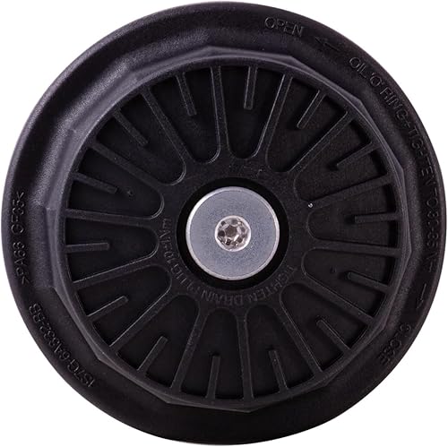 Miniatura 2 de PG CAP5505 Tapa de carcasa de filtro de aceite, compatible con Ford Escape 2012-09, Escape 2012-05, Fusión 2009-06, Mazda 3 2009-04