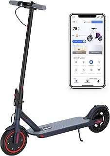 Electric Scooter Adults, Powerful 350W E-Scooter, Max 19 Mph & 15-19 Miles Range Scooters, Folding Scooters with 8.5" Solid Tires, Commuting Scooter Kick Scooter with APP Control (Seats Optional)