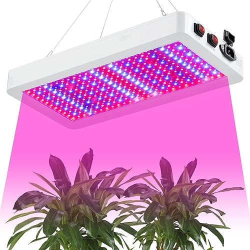 Miniatura 10 de B1500W Luz de Crecimiento LED para Plantas Ajustable, Las Mejores Luces de Crecimiento para Plantas de Interior de Espectro Completo, Semillas