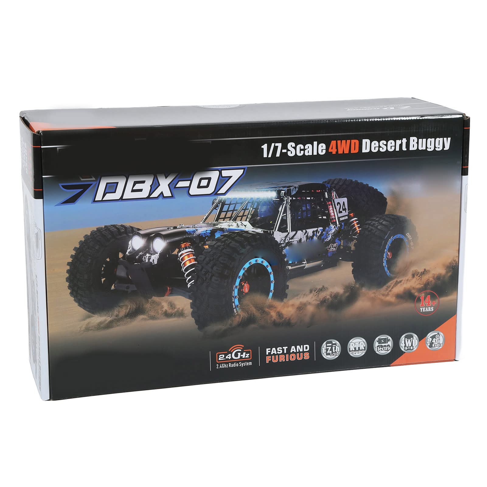 4WD RC Symulacja Elektryczny Samochód terenowy Silny Uchwyt Skala 1/7 High Speed Off-Road Truck Model