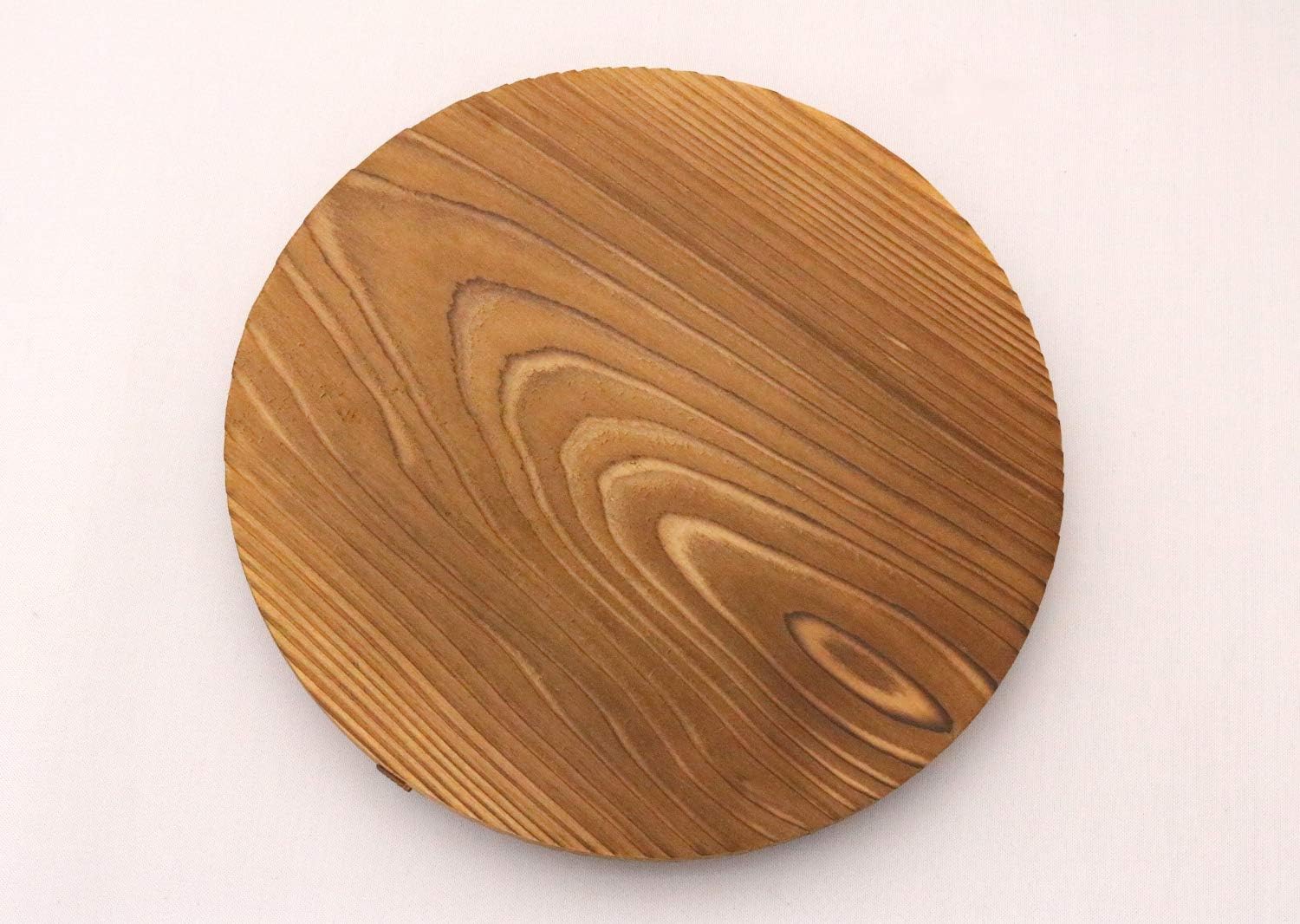 Ichihara Wood Workshop 2291 Lid Grilled Cedar 13.0 inches (33 cm) Pot Lid